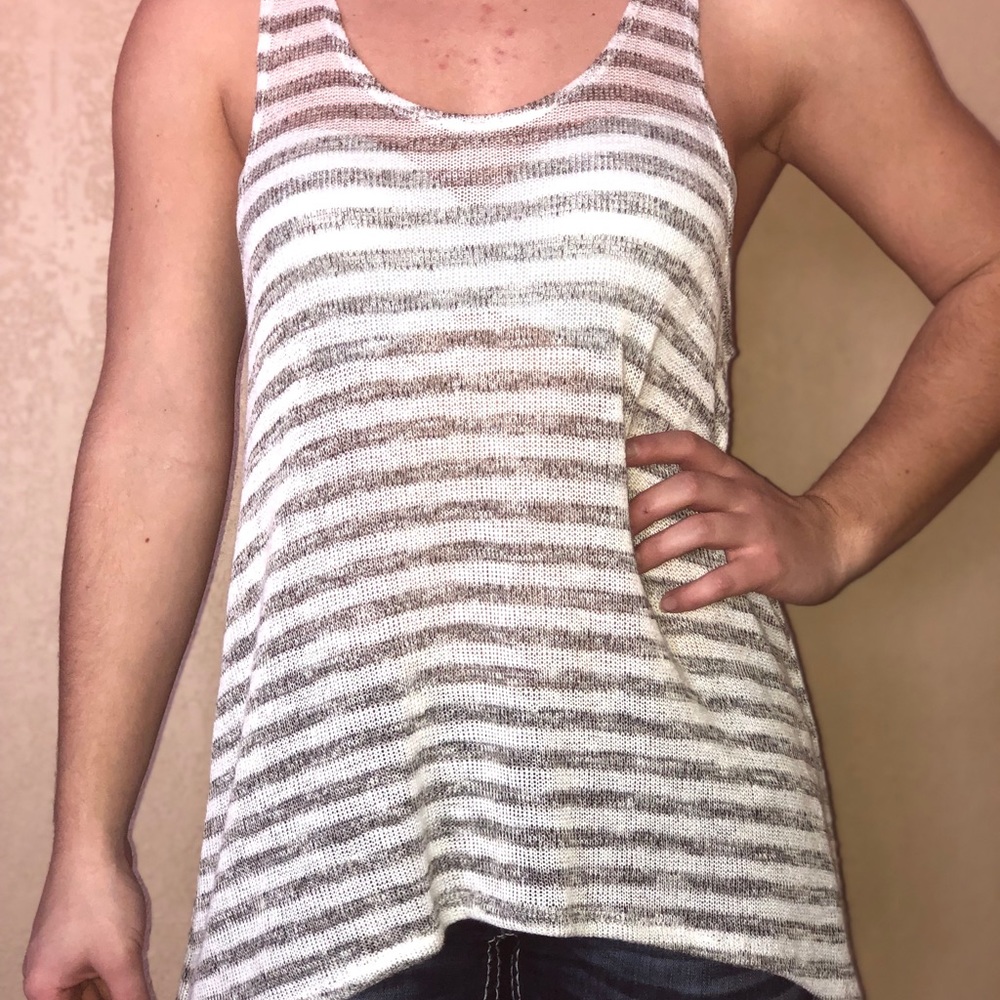 Stripped tank top